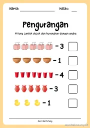 Lembar 10: Pengurangan