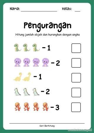 Lembar 11: Pengurangan