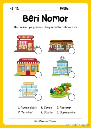 Lembar 2: Beri Nomor