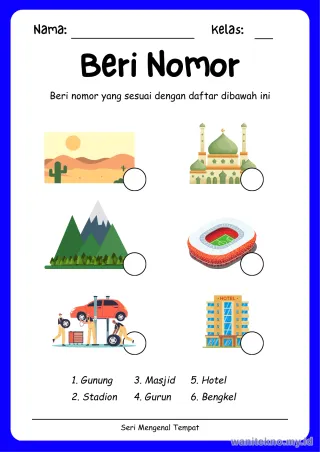Lembar 4: Beri Nomor