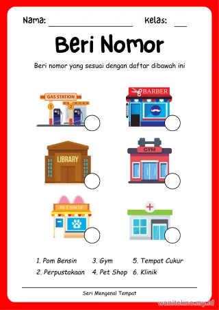 Lembar 5: Beri Nomor