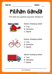 Lembar 7: Pilihan Ganda