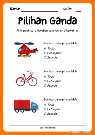 Lembar 7: Pilihan Ganda