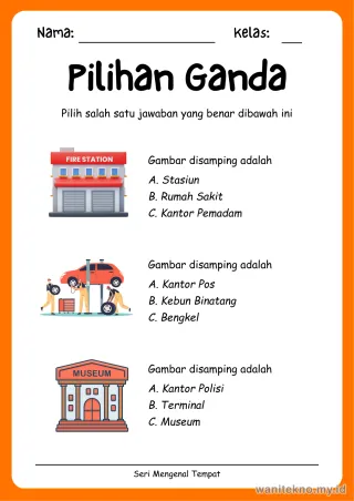 Lembar 2: Pilihan Ganda
