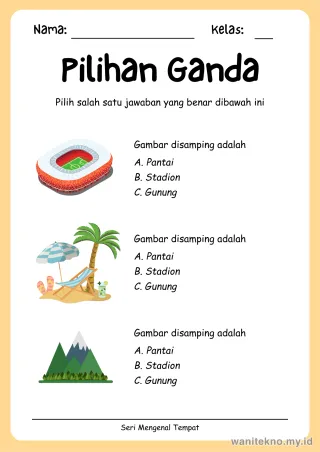 Lembar 4: Pilihan Ganda