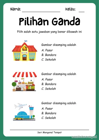 Lembar 5: Pilihan Ganda
