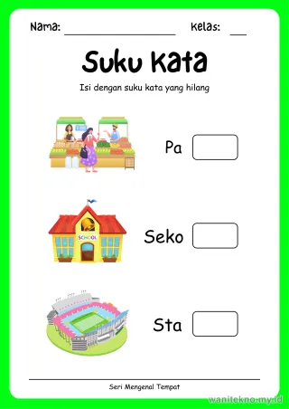 Lembar 8: Suku Kata