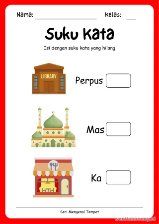 Lembar 10: Suku Kata