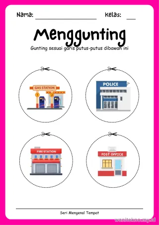 Lembar 11: Menggunting