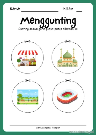 Lembar 15: Menggunting