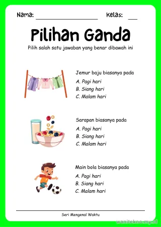 Lembar 3: Pilihan Ganda