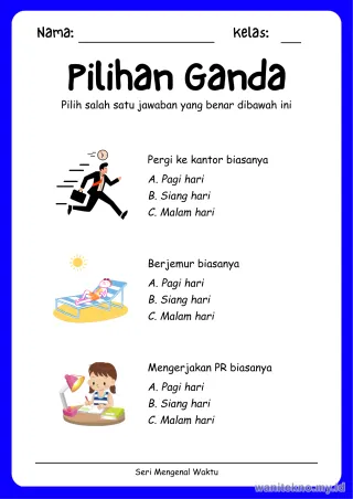 Lembar 4: Pilihan Ganda