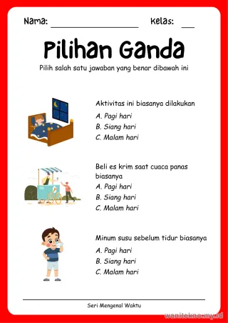 Lembar 5: Pilihan Ganda