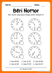 Lembar 7: Beri Nomor