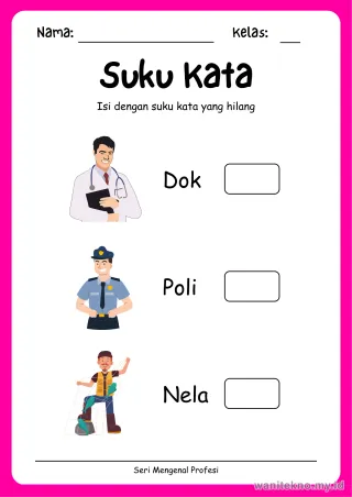 Lembar 6: Suku Kata