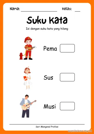 Lembar 7: Suku Kata