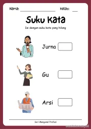 Lembar 8: Suku Kata