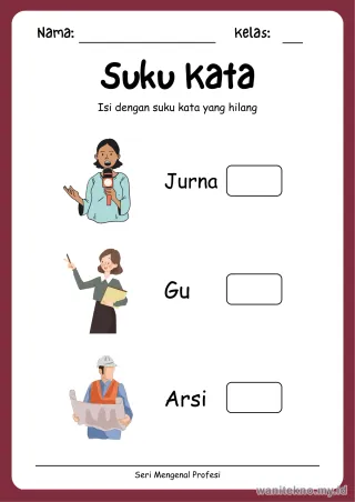 Lembar 8: Suku Kata