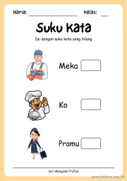 Lembar 9: Suku Kata