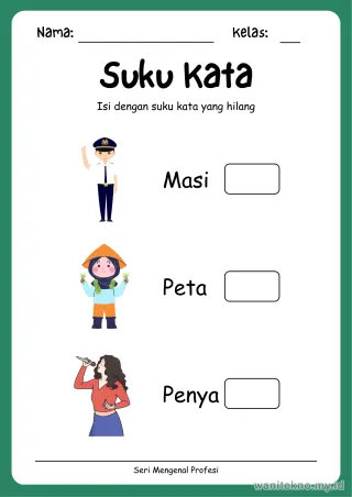 Lembar 10: Suku Kata