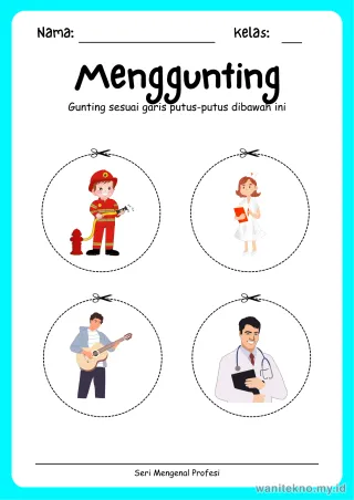 Lembar 11: Menggunting