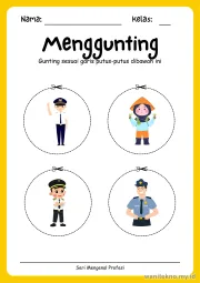 Lembar 12: Menggunting