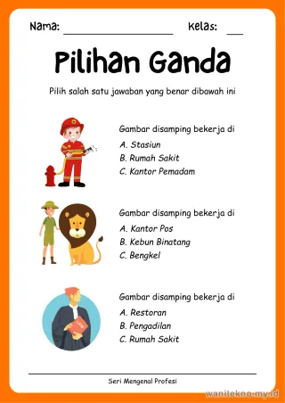 Lembar 7: Pilihan Ganda