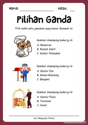Lembar 8: Pilihan Ganda