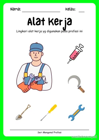 Lembar 13: Alat Kerja