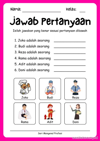 Lembar 16: Jawab Pertanyaan