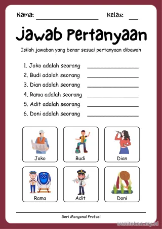 Lembar 18: Jawab Pertanyaan