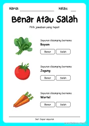 Lembar 1: Benar Atau Salah