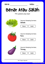 Lembar 4: Benar Atau Salah