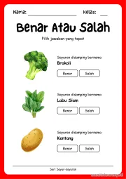 Lembar 5: Benar Atau Salah