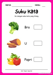 Lembar 6: Suku Kata