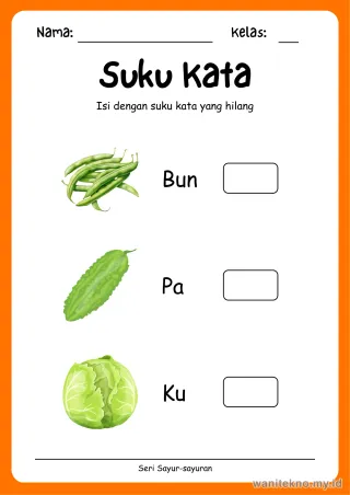 Lembar 7: Suku Kata