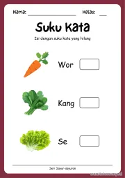 Lembar 8: Suku Kata