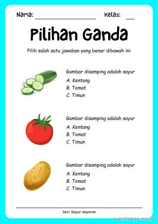 Lembar 11: Pilihan Ganda