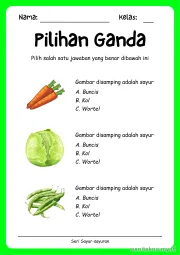 Lembar 13: Pilihan Ganda