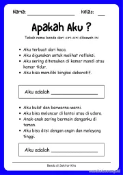Lembar 3: Apakah Aku ?