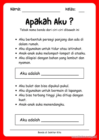 Lembar 4: Apakah Aku ?