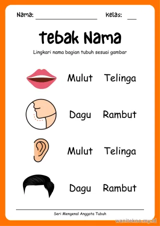 Lembar 2: Tebak Nama