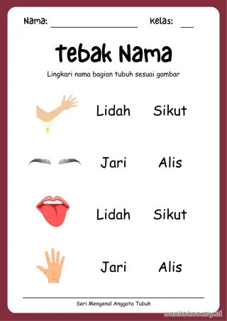 Lembar 3: Tebak Nama