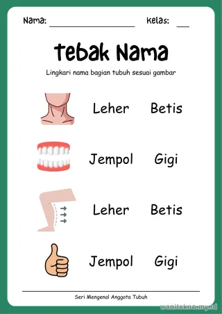 Lembar 5: Tebak Nama