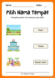 Lembar 2: Pilih Nama Tempat