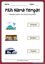 Lembar 3: Pilih Nama Tempat