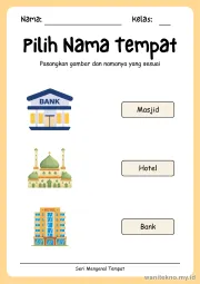 Lembar 4: Pilih Nama Tempat