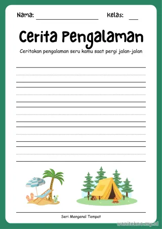 Pratinjau paket 14 Lembar Tebak Nama Mengenal Tempat — TK Gratis PDF
