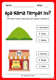 Lembar 6: Apa Nama Tempat Ini?