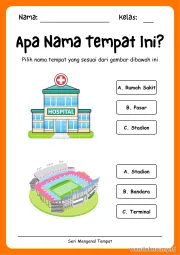 Lembar 8: Apa Nama Tempat Ini?